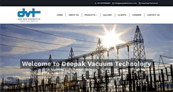 Desktop Screenshot of deepakvacuum.com